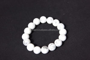 Cuentas de howlita redondas Unisex de 12mm para pulsera estilo bohemio de alta calidad para bodas, fiestas o aniversarios, Idea de regalo perfecta - Product Image 5