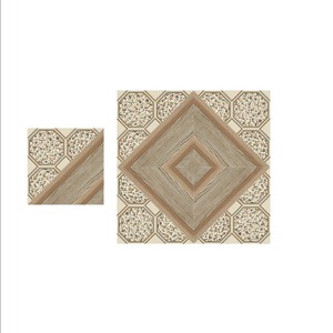 Carreaux bruts de jardin en céramique rustique gris clair de plancher de plaza extérieur antidérapant 400x400mm - Product Image 1