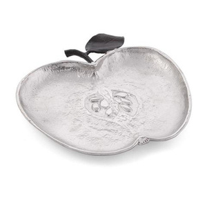 Metal Decorative Gold Plated Designer Leaf Decorative <b>Tray</b> for Sell Hot Selling Product of 2025 Creative Leaf Shape <b>Tray</b> Metal - Product Image 3