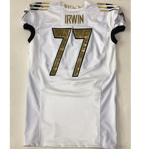 Uniformes de fútbol americano hechos a medida, transpirables, licra, aparejos elásticos, bordado de sarga, logotipo, nombre/Número de talla grande, secado rápido - Product Image 2