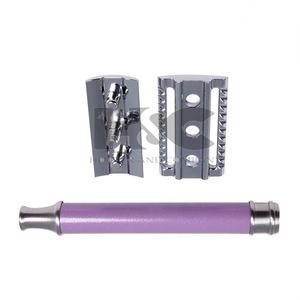 Xiaomi — rasoir DE sécurité à Double bord, accessoire portable à manche violet - Product Image 1