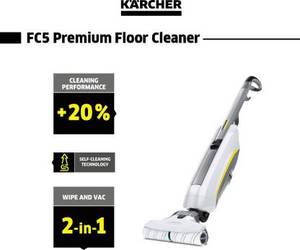 เครื่องดูดฝุ่นไซโคลนแบบเปียกและแห้งแบบ2-in-1พร้อมที่ถูพื้นสำหรับใช้ในบ้านโรงรถกลางแจ้งในโรงแรม (สีขาวสีเทาสีเหลือง) - Product Image 5