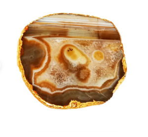 Best Quality Hot Sale Natural Brown Agate <b>Coasters</b> Stone <b>Coasters</b> Quartz <b>Coasters</b> Wholesale Best Gift - Product Image 4