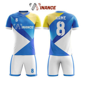 Progetta i tuoi <span class=keywords><strong>set</strong></span> di maglie da <span class=keywords><strong>calcio</strong></span> colorate uniformi della squadra di <span class=keywords><strong>calcio</strong></span> - Product Image 2