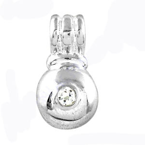 Colgante de cadena de Plata de Ley 925 con bonita DECLARACIÓN DE Zirconia cúbica, joyería fina para fiesta para mujer a un precio - Product Image 2