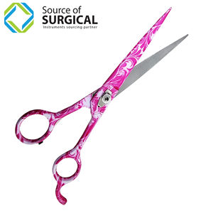 Ciseaux de toilettage pour animaux de compagnie pour une bonne coupe Ciseaux et cisailles de toilettage professionnels en acier inoxydable de bonne qualité disponibles - Product Image 1