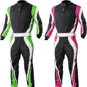 Ropa deportiva transpirable para carreras de karts, trajes de tela personalizables Go Kart con guantes para práctica y Karting - Product Image 3