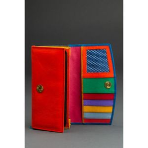 LW Genuine Leather Handcrafted New Fashion Women Leather <b>Wallet</b> Women Long Design Purse For Wholesale - Product Image 2