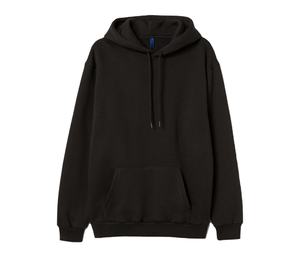 เสื้อฮู้ดสวมหัวแบบเรียบใส่ได้ทั้งชายและหญิงเสื้อสเวตเชิ้ตลำลองขนแกะสีเหลืองมัสตาร์ดมีกระเป๋าใส่ในฤดูหนาว - Product Image 3