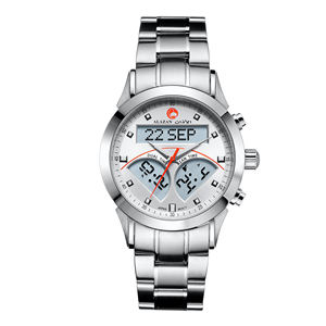 Montre de prière musulmane numérique à double mouvement islamique avec lumière EL, étanche à 100%, montre de prière six fois par jour pour le Hajj et le Hanifi - Product Image 5