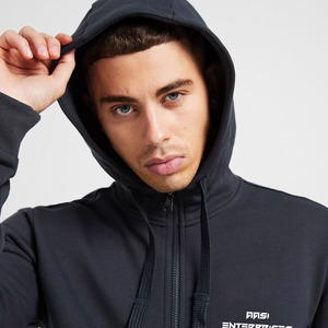 Custom Private Label Unisex Tracksuits Set Cotton Casual Wear Hoodie Full Length Pants Two Piece Tracksuit - Product Image 3