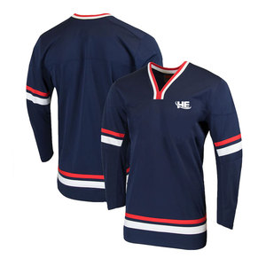 Camiseta de Hockey sobre hielo 100% poliéster, Jersey Reversible personalizado con cualquier logotipo, venta al por mayor - Product Image 2