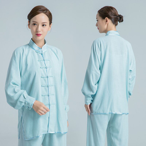 Wholesale Custom Made high quality kung fu uniform/New Wing Chun Uniform for Men/OEM traditional shaolin kung fu tai chi uniform - Product Image 5