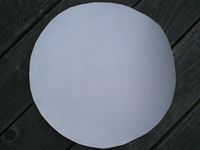 Peau de tambour en peau de mouton naturelle non tannée pour Djembé, Doumbek, Kilt écossais SKDH-130