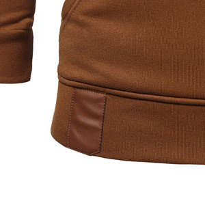 เสื้อเบสบอลมีฮู้ดแบบคลาสสิกของผู้ชายเสื้อสวมหัวผ้าฝ้ายลำลองแบบอบอุ่นกันน้ำมีการออกแบบในสีที่นิยม - Product Image 6