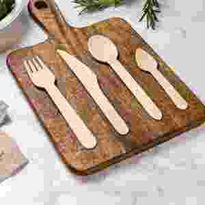 ชุดช้อนส้อมทำจากไม้แบบใช้แล้วทิ้ง,แบบใช้แล้วทิ้งย่อยสลายได้ทางชีวภาพผลิตในเวียดนาม - Product Image 6