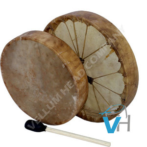 Bộ trống Shamanic với da bò rừng bền chắc và mặt trống bằng lưới - Product Image 1