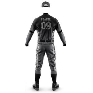 OEM personalizado Unisex 100% poliéster béisbol Jersey camisas rayas liso sublimación transpirable XXXL de talla grande ropa deportiva - Product Image 6