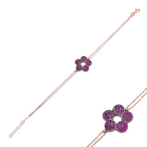 Five Round Shape <b>Bracelet</b> <b>Bracelet</b> Turkish Wholesale 925 Sterling Silver Jewelry <b>for</b> <b>Women</b> - Product Image 4