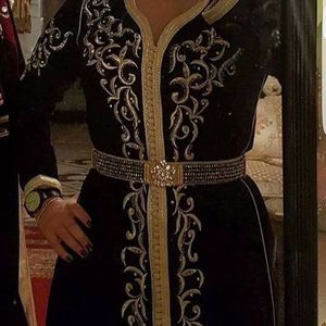NEW--TRENDY---CAFTAN, vestido con STYLISH---MACHINE y embellecido a mano, para fiesta y boda, 2021 - Product Image 1