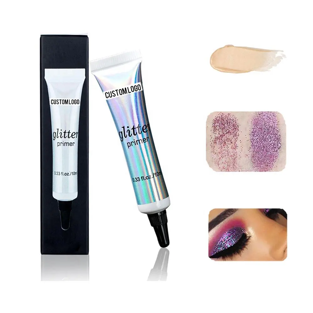 Private Label Cosmetics Base Glitter Glue Make up Eyeshadow Primer Long Lasting Makeup Face Lip Eye Glitter Primer