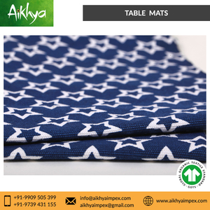 Alfombrillas para mesa de comedor, 100% algodón, diseño elegante, excelente diseño ecológico - Product Image 3