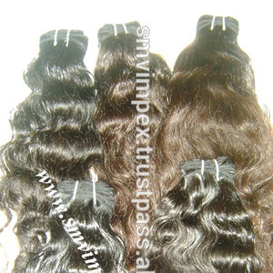 Cabello 100% humano sin procesar, sin enredos, virgen, brasileño, indio, sin compromiso, calidad de la india - Product Image 1