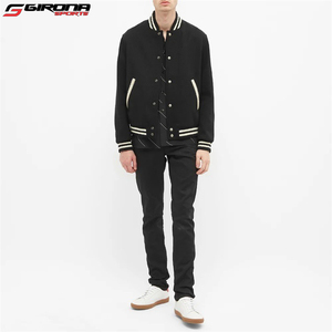 Custom patches chenille embroidery baseball letterman varsity jackets <b>for</b> men - Product Image 2