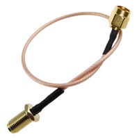RF bağlantı kablosu rp sma erkek/rp-sma dişi pigtail RG316/U kablo
