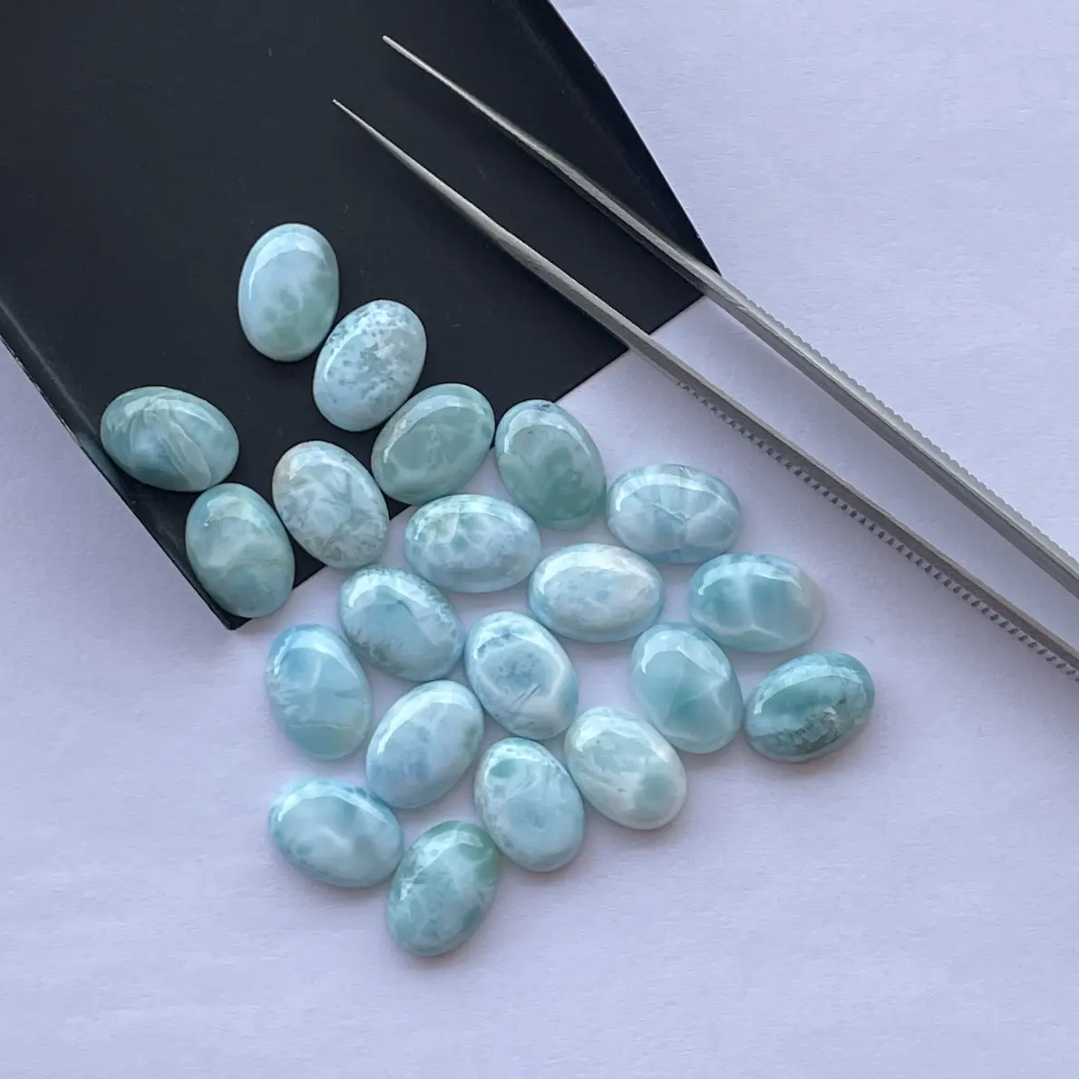 7X5Mm Natuurlijke Larimar Ovale Flakback Losse Gekalibreerde Cabochons Leverancier Online Kopen Bij Groothandel Fabriek Prijs Alibaba India 2024