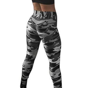 Mallas de entrenamiento de cintura alta, Leggings deportivos con bolsillos laterales, Control de barriga, para gimnasio - Product Image 4