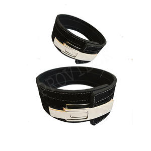 Fitness Gym Cinturones para hombres Levantamiento de pesas Cinturón hecho de cuero de PU duradero y cuero de vaca - Product Image 2