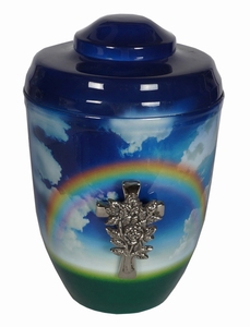 URNE DE CRÉMATION EUROPÉENNE EN MÉTAL, URNE DE CENDRES FUNÉRAIRES D'OISEAUX DE MER - Product Image 6