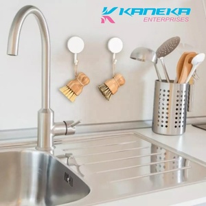 Petite brosse à chaussures en crin de hêtre multifonctionnelle DIY Sneaker Brosse de nettoyage Mousse de polissage Peinture Usine Vente en gros OEM - Product Image 6