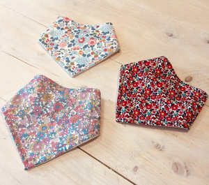Baberos de Algodón Tipo Bandana para Bebés |   Baberos Suaves Estampados |   Baberos Reutilizables Ajustables para Bebés y Niños Pequeños |   Ajuste cómodo - Product Image 2