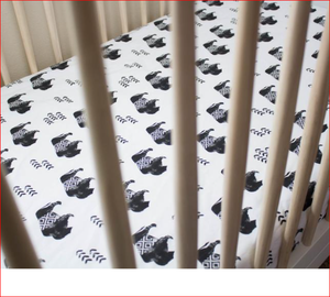 Colchón de algodón de bambú personalizado para bebé, Sábana de muselina para cuna, Sábana bajera para cuna estándar, gran oferta - Product Image 3