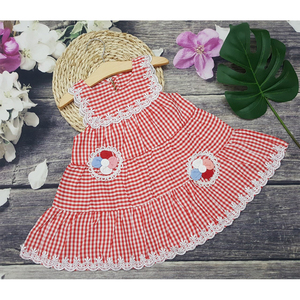 New Fashion Smocked Dress 1-6 Years Kids Clothing Cotton Dress for Kids Girls Made in Vietnam - Product Image 6
