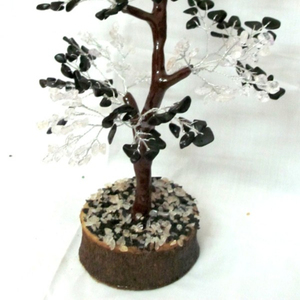 Wholesaler of <b>Crystal</b> Quartz and Black Step Gemstone <b>Tree</b> : <b>Crystal</b> Quartz and Black Step <b>Tree</b> for Sale - Product Image 1