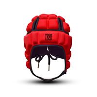 OEM özel Logo nefes kask koruyucu güvenlik kafa dişli çocuklar için Rugby şapkalar Sialkot üretilen