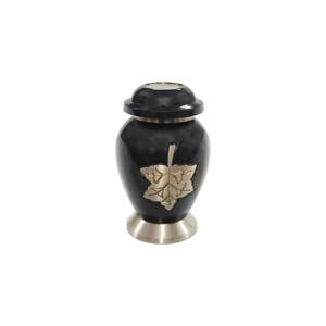 Two Band Gold Eco-Friendly Customizable Design American Style Cremation Keepsake Urn <b>Funeral</b> <b>Supplies</b> - Product Image 6