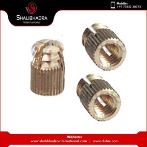 Insert de fixation en laiton poli sur mesure OEM – Solution économique pour diverses applications industrielles - Product Image 3