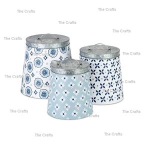 ชุดกล่องไม้3ขนาดแตกต่างกันพร้อมกล่องเก็บของเครื่องครัวสำหรับบ้าน - Product Image 4