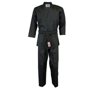 Uniforme de Karate de 100% algodón, etiqueta personalizada de la mejor calidad y bordado personalizado, color negro - Product Image 6