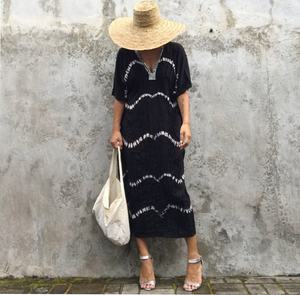 Vente en gros, fabrication et vente en gros de vêtements pour femmes, cravate à rayonne, Kaftan - Product Image 3