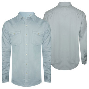Camisas vaqueras tie-dye para hombre, conjunto de camisa y pantalones cortos de algodón elástico, ajustados - Product Image 3