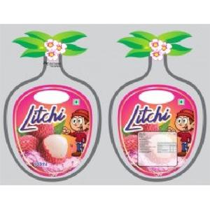 Ready To Ship Common ROUND SHAPE POUCH LITCHI FLAVORS 100 ML Custom Printed Pouch for sale direct factory sale - Product Image 1