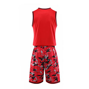 2024 último uniforme de baloncesto Unisex personalizado 100% poliéster sublimación bordado superventas conjunto deportivo con servicio OEM - Product Image 3