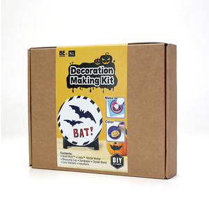 Kit de Adorno de Concreto DIY de Murciélago de Halloween - Set de Manualidades de Alas de Murciélago de Medianoche para Niños de 8 a 13 Años - Accesorios Góticos Hechos a Mano para Habitaciones - Product Image 2