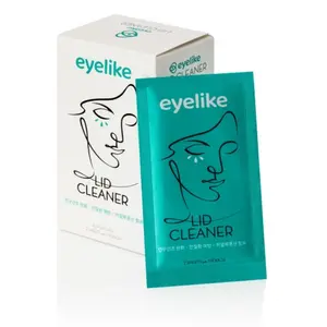 眼睑清洁湿巾面部清洁垫睫毛清洁剂眼部护理清洁剂纯眼睑清洁片专利新韩国