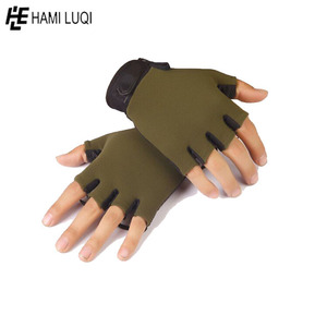 Venta al por mayor logotipo personalizado Spandex guantes de entrenamiento deportivo sublimación muñequera para levantamiento de pesas gimnasio Fitness ejercicio - Product Image 6